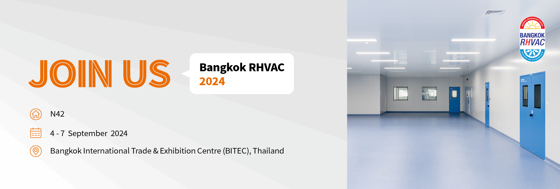 Bangkok Rhvac 2024 Invitation by Wiskind