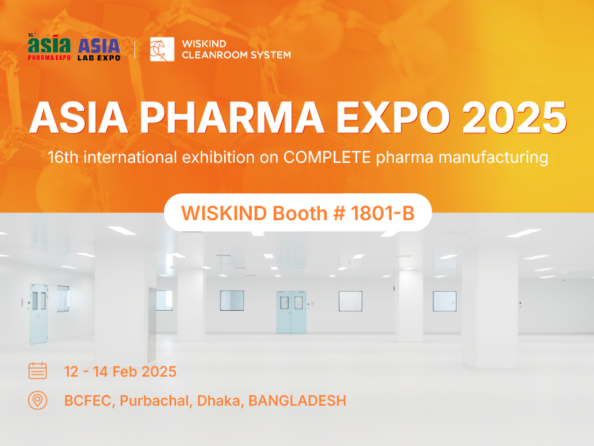 Wiskind Cleanroom at Asia Pharma Expo 2025: Innovative Cleanroom Solutions & EPC Services